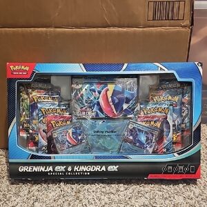 Greninja EX & Kingdra EX Special Collection Box